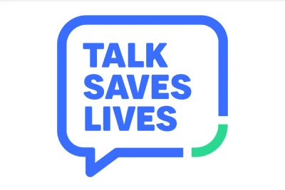 Talk saves lives logo